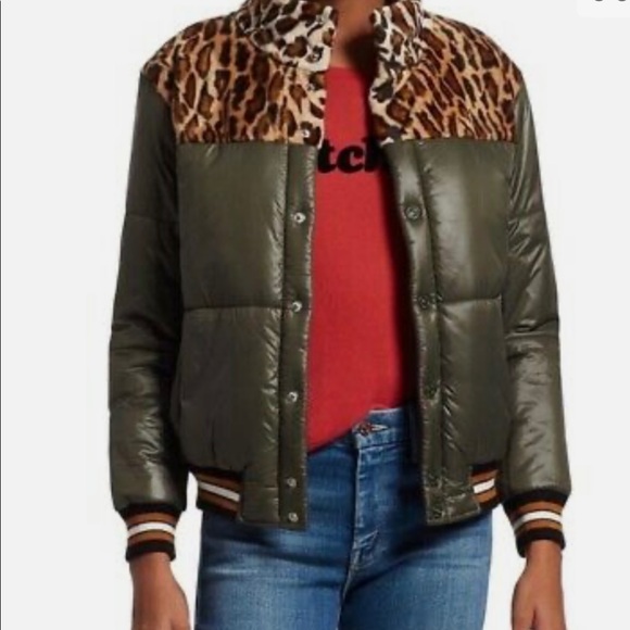 Mother NWT Leopard Puffer - Picture 3 of 16